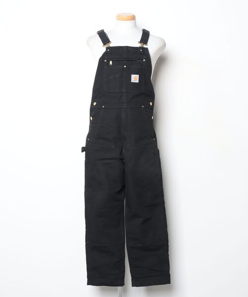 Carhartt（カーハート） オーバーオール 30inch ブラック メンズ