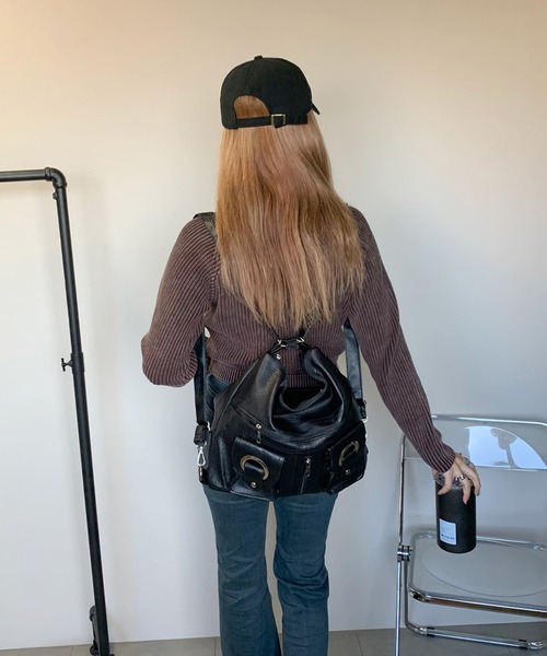 「non-hedge」 2WAYバッグ FREE ブラック レディース_画像5