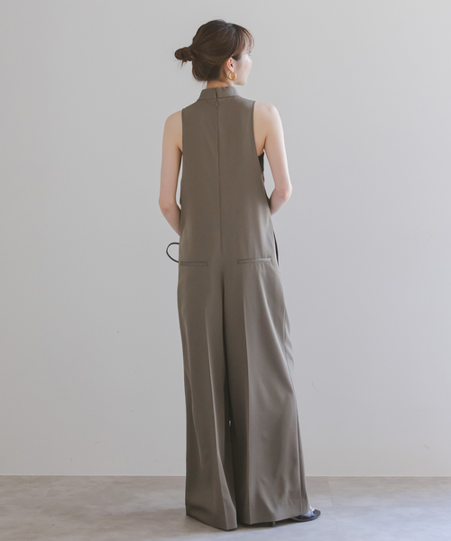 NOBLE（ノーブル） オールインワン 36 ネイビー レディース : ZOZOTOWN