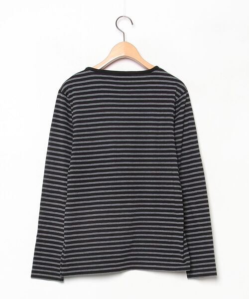 BURBERRY BLACK LABEL（バーバリーブラックレーベル） ボーダー柄長袖T