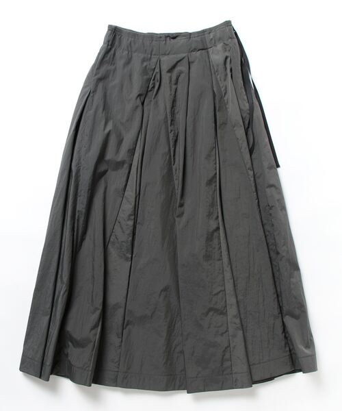 「LANVIN en Bleu」 フレアスカート 36 グリーン レディース_画像2