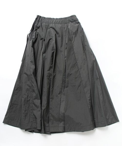 「LANVIN en Bleu」 フレアスカート 36 グリーン レディース_画像5