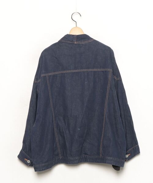 「bedsidedrama」 デニムジャケット 2 インディゴブルー レディース_画像2