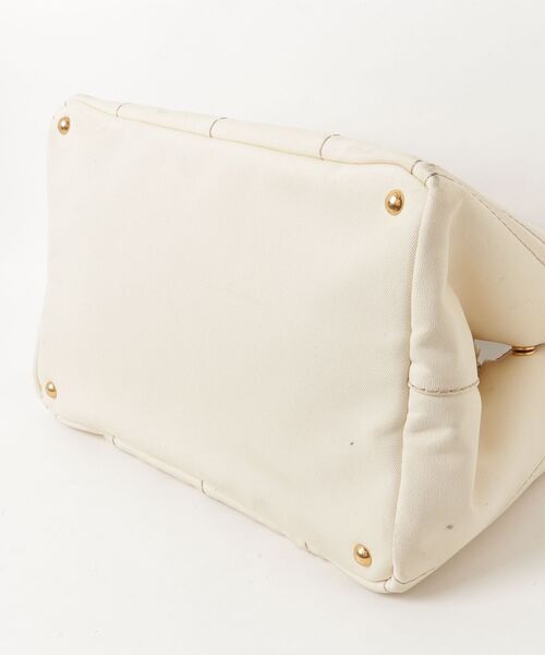 PRADA（プラダ） トートバッグ - ホワイト レディース : ZOZOTOWN