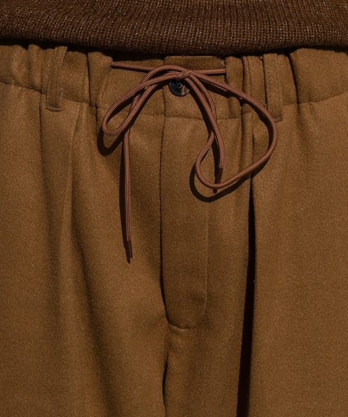 「kutir」 イージーパンツ MEDIUM キャメル メンズ_画像9