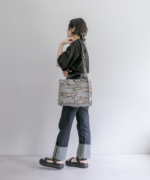 「ear PAPILLONNER」 2WAYバッグ FREE グレー レディース_画像8