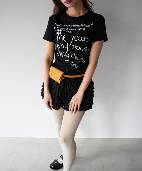 SANSeLF（サンセルフ） パンツ 「SANSeLF」ティアードフリルショート