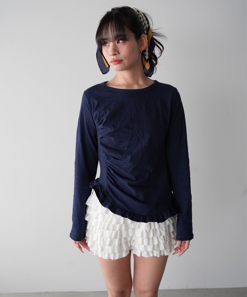 SANSeLF（サンセルフ） パンツ 「SANSeLF」ティアードフリルショート