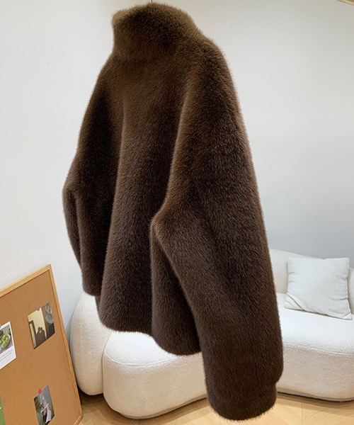 「WEGO」 「meili studio」ジャケット MEDIUM ブラウン レディース_画像8