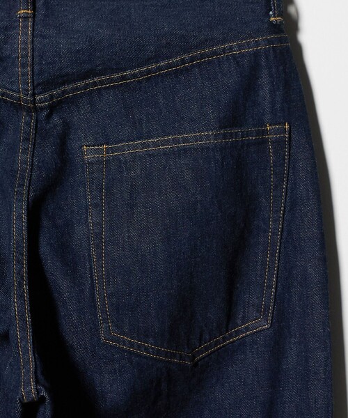 ワイドパンツ ジーンズ 「SCYE BASICS」バギー デニム パンツ メンズの画像
