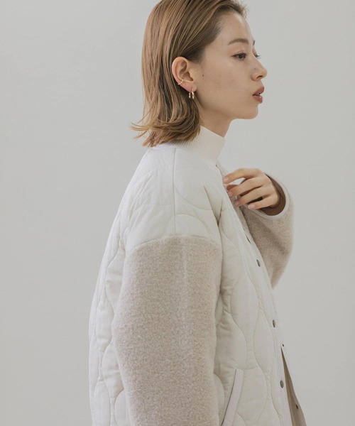 URBAN RESEARCH Sonny Label ノーカラージャケット FREE ブラック