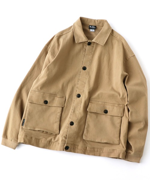 「gym master」 ジャケット LARGE ベージュ メンズ