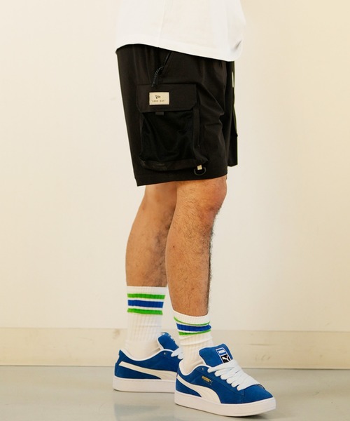 「NEW ERA」 パンツ L ブラック メンズの画像