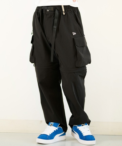 「NEW ERA」 パンツ L ブラック メンズの画像