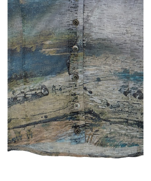 Ameri（アメリ） tシャツ PAINTED TEXTURE ART TOP レディース