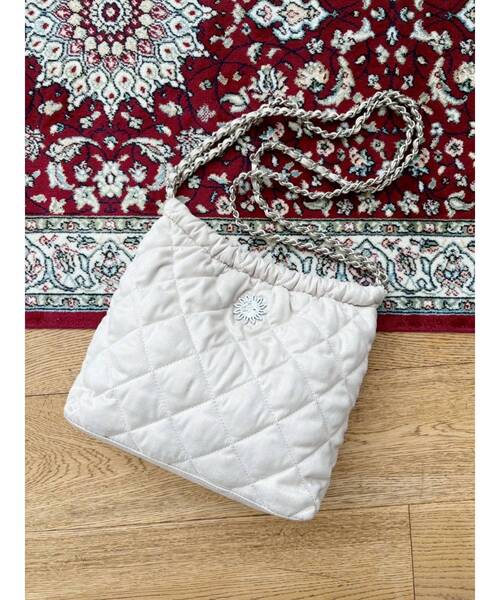 ショルダーバッグ バッグ 「500mlペットボトル収納可」フェイクスウェードキルティングショルダーBAG レディース