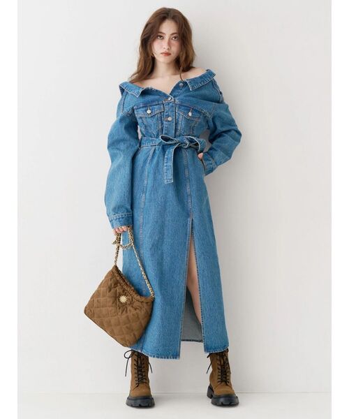 ショルダーバッグ バッグ 「500mlペットボトル収納可」フェイクスウェードキルティングショルダーBAG レディース