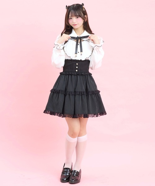 Secret Honey(シークレットハニー) スカート 夏 コルセット風レース Secret Honey(シークレットハニー) スカート 夏 コルセット風レース