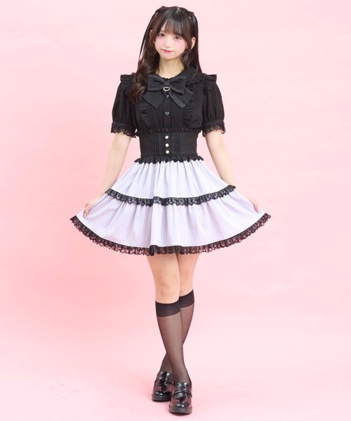 Secret Honey（シークレットハニー） スカート 夏 コルセット風レース