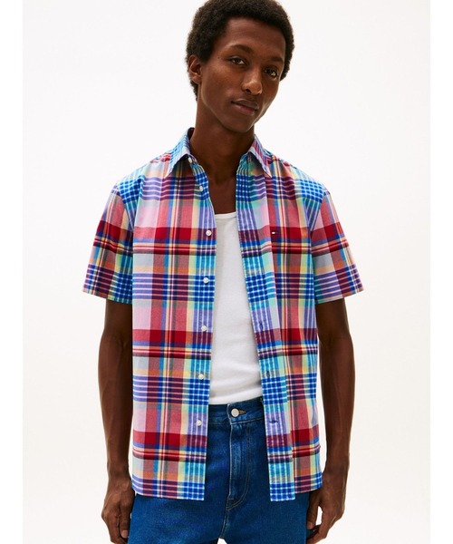 TOMMY HILFIGER（トミー・ヒルフィガー） tシャツ マルチチェック