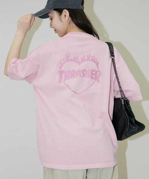 FREAK'S STORE（フリークスストア） tシャツ THRASHER × PUBLUX
