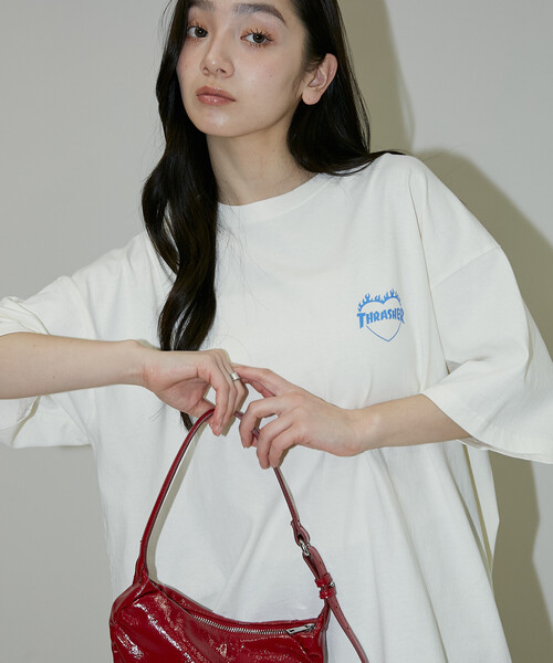 FREAK'S STORE（フリークスストア） tシャツ THRASHER × PUBLUX