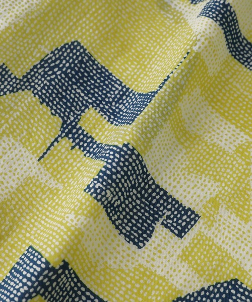 「Plantation」 長袖ワンピース M size ライトグリーン レディース_8