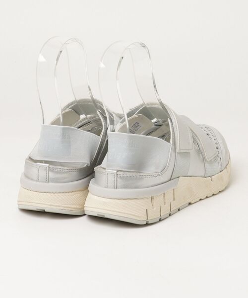 Onitsuka Tiger シルバー フラットシューズ Onitsuka Tiger（オニツカタイガー） フラットサンダル 22.5cm
