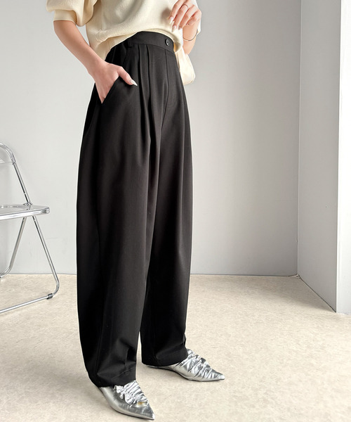 「classicalelf」 スラックス SMALL ブラック レディース_画像3