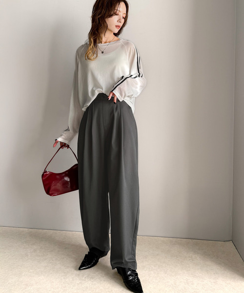「classicalelf」 スラックス SMALL ブラック レディース_画像6