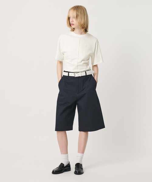 パンツ 「ER」コットン チノ ハーフパンツ レディース_5