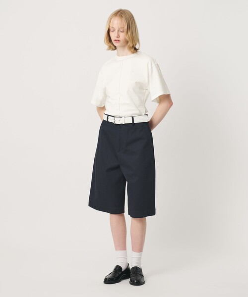 パンツ 「ER」コットン チノ ハーフパンツ レディース_6