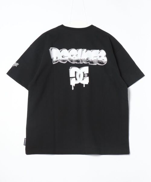 「DC」 半袖Tシャツ M ブラック メンズ_画像2