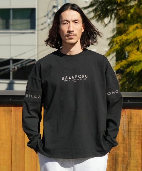 「BILLABONG」 長袖Tシャツ LARGE ブラック メンズ_画像6