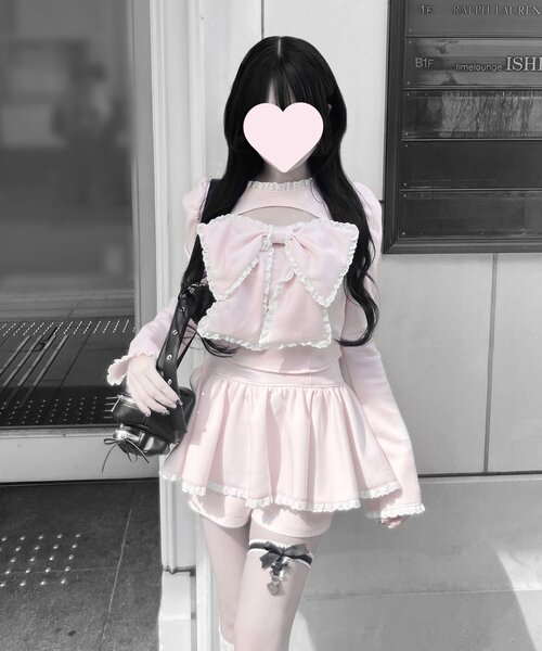 「OLIVE des OLIVE」 キュロット FREE ブラック レディース_画像5