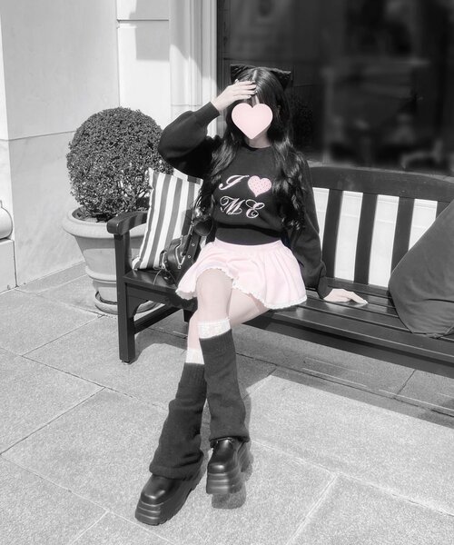 「OLIVE des OLIVE」 キュロット FREE ブラック レディース_画像9