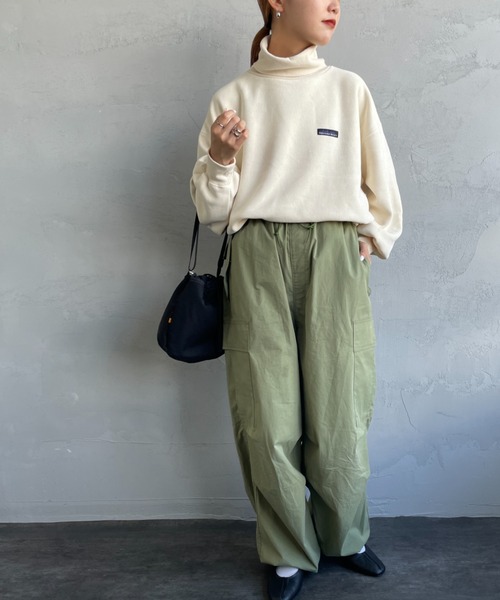 「THOUSAND MILE」 長袖カットソー F ブラック レディース_画像7