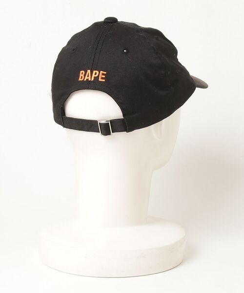 A BATHING APE（アベイシングエイプ） キャップ FREE ブラック メンズ