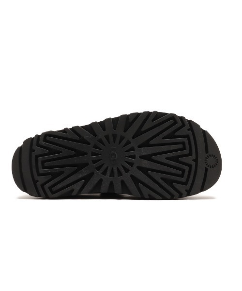 「UGG」 フラットサンダル 24.0cm ブラック レディース