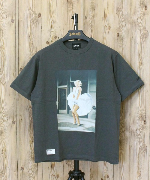 Schott N.Y.C（ショット） tシャツ MARILYN MONROE PHOTO T-SHIRT