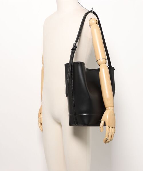 「CHARLES & KEITH」 ショルダーバッグ L スミクロ レディース_画像6