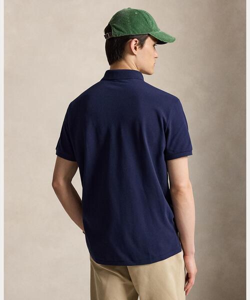 新品タグ付✨ポロラルフローレン 半袖ポロシャツ ネイビー L スリムフィット POLO RALPH LAUREN（ポロ・ラルフローレン） ラルフローレン