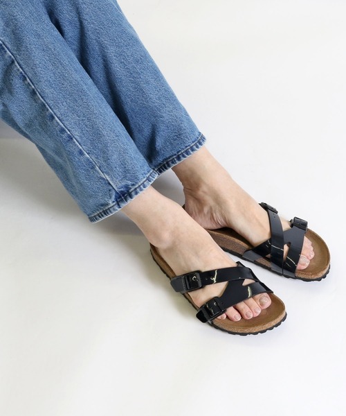 BIRKENSTOCK サンダル YAO/ヤオ バランス パテントブラック