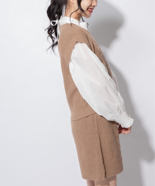 SETTO セット ニットベスト 楽天市場】セット SETTO コンフォート ニット ベスト COMFORT VEST
