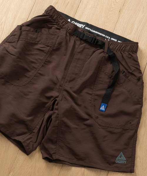 RE. 仲里依紗　コーデュロイ　ハーフパンツ　ブラウン　バイカラー　使用数回 GERRY（ジェリー） ハーフパンツ パンツ 短パン 「3」「2026SS新色追加
