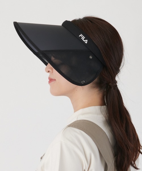 FILA サンバイザー SIDEUP VISOR レディース : ZOZOTOWN Yahoo
