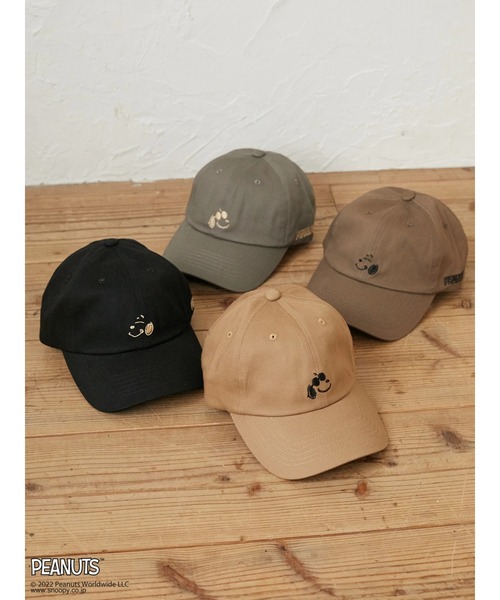 帽子 キャップ ■SNOOPY フェイスシシュウCAP|ZOZOTOWN |13