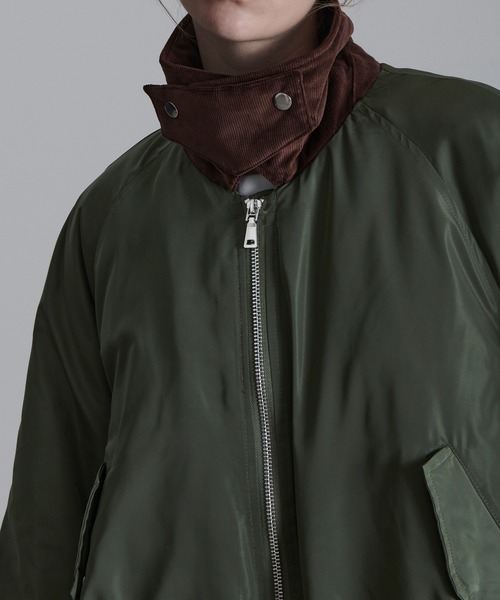 Loose（ルース） ma1 ma-1 オーバーハイブリッド コーデュロイMA-1