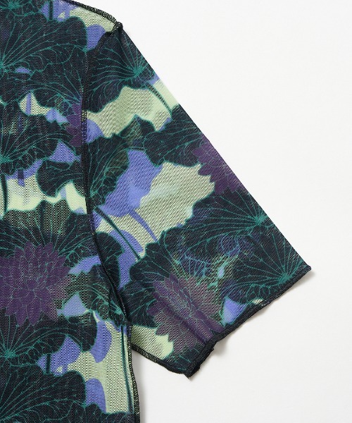 tシャツ FLORAL STRECH TULL H/S TOP レディース grapevine by k3 tシャツ FLORAL STRECH TULL H/S TOP