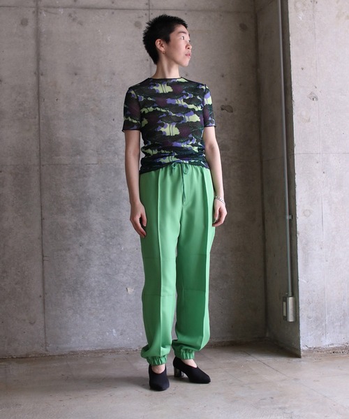 tシャツ FLORAL STRECH TULL H/S TOP レディース grapevine by k3 tシャツ FLORAL STRECH TULL H/S TOP